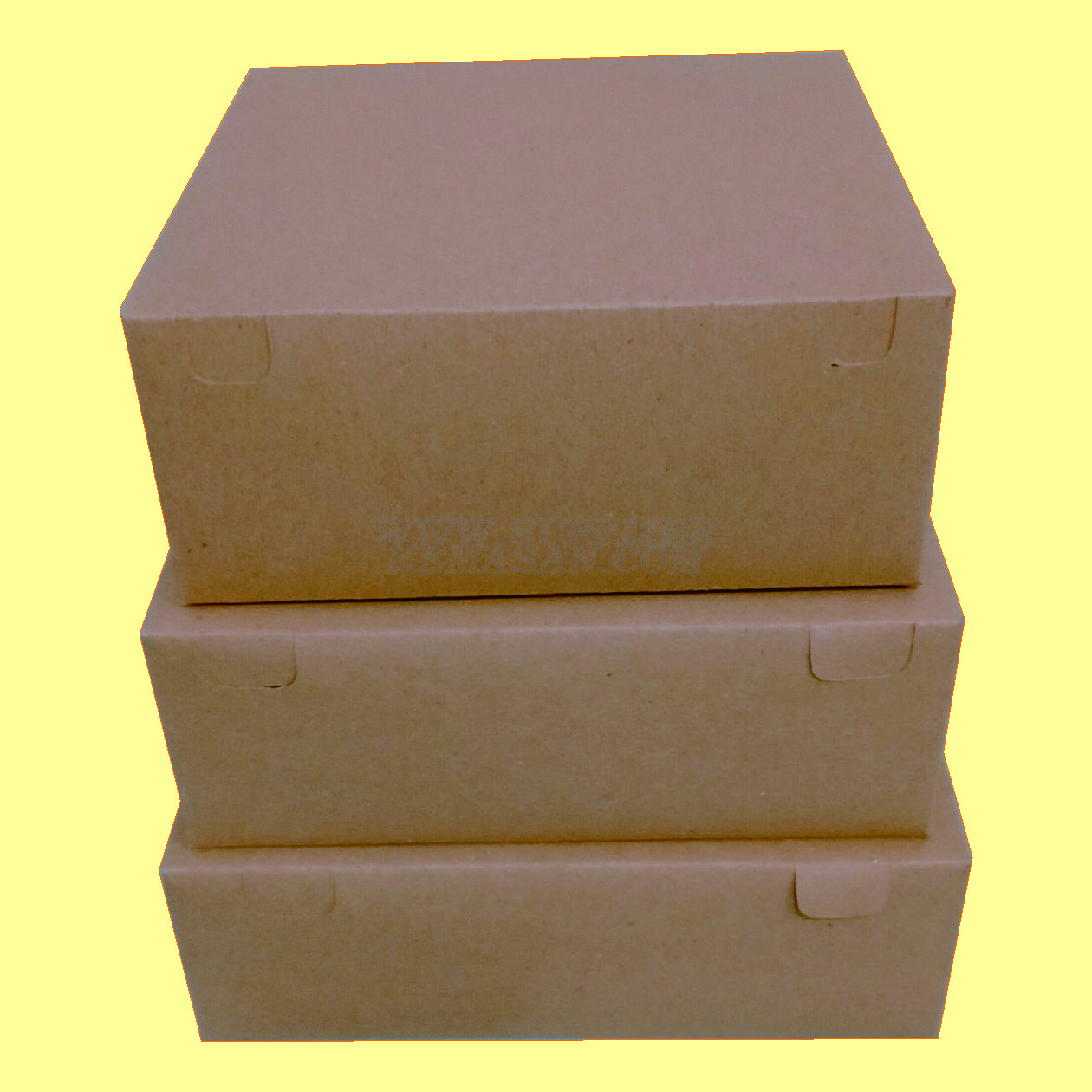 DUS KOTAK KATERING / BESEK / BOX NASI – UKURAN L - Gambar 4